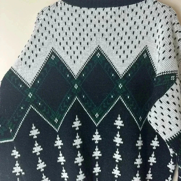 Vintage Capricorn Abstract Pullover Sweater  Large - Picture 5 of 5
